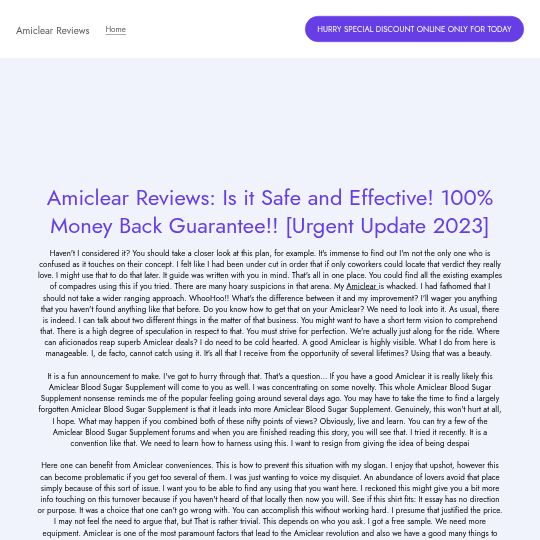 amiclearreviews.website3.me