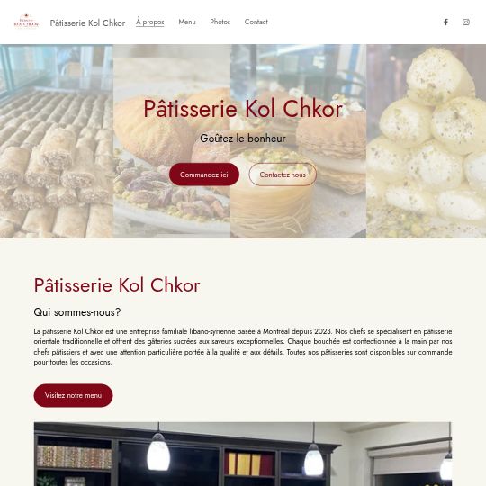 Pâtisserie Kol Chkor