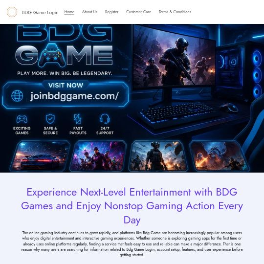 bdggamelogin.website3.me