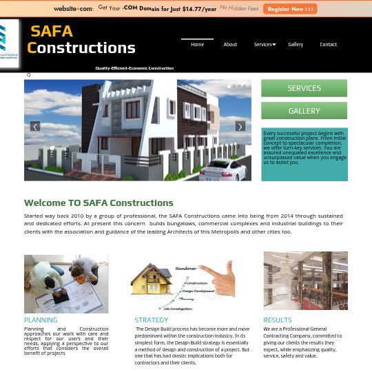 Home - SAFAConstructions
