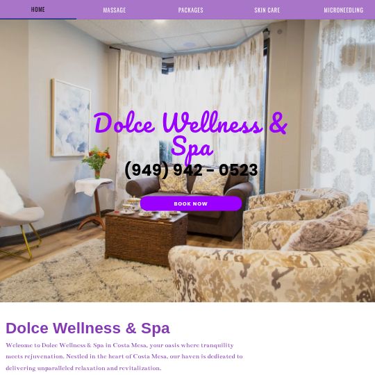 Dolce Welness Couples Massage