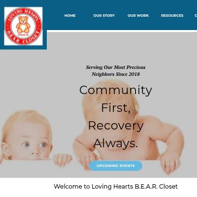 Loving Hearts Bear Closet logo