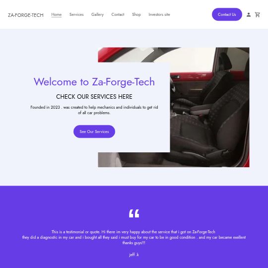 Services | zaforgetech.com