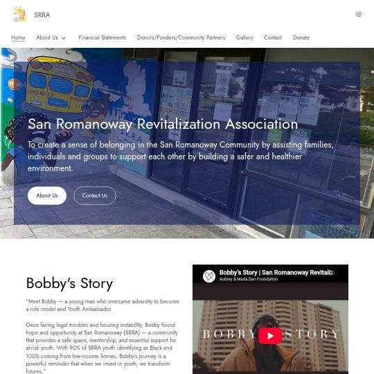 San Romanoway Revitalization Association logo