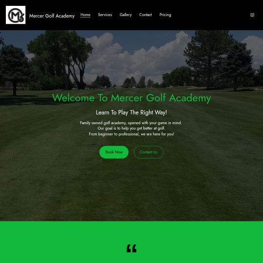 Mercer Golf Academy