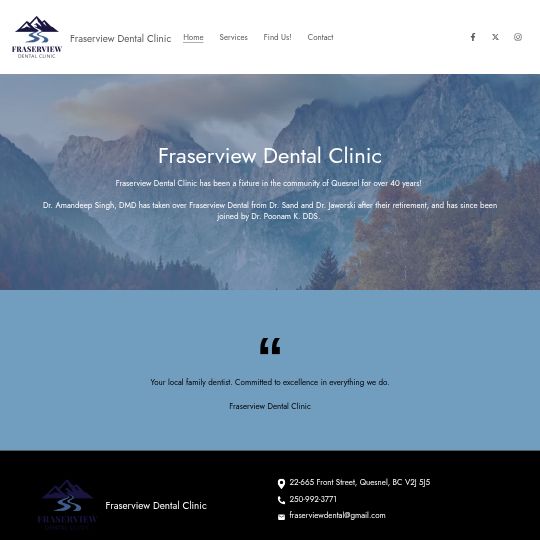 Fraserview Dental in Quesnel