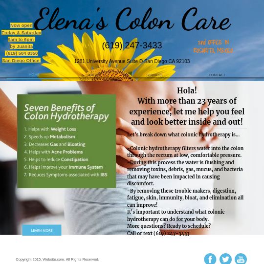 Elena’s Colon Care