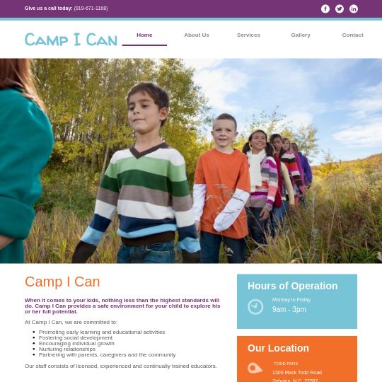 Camp I Can logo