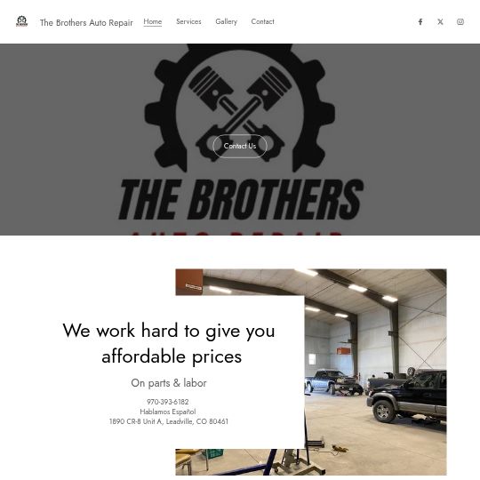 The Brothers Auto Repair And Towing logo