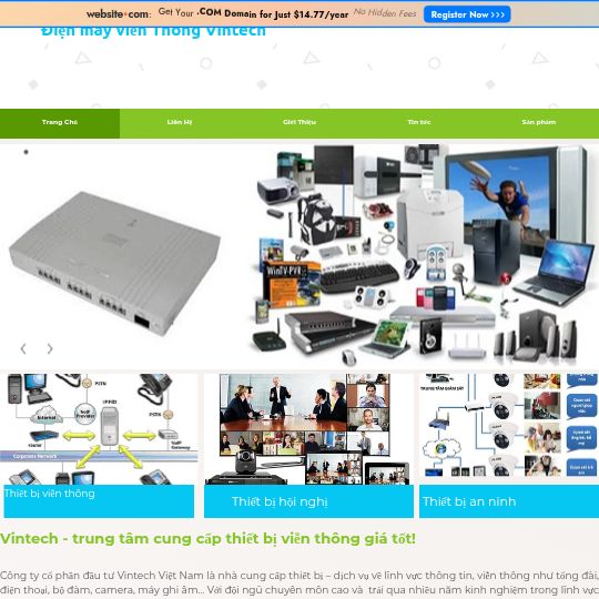 Trang Chủ - Điện máy viễn thông Vintech