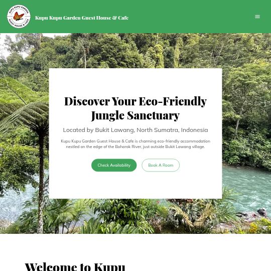 Kupu-Kupu Garden Guest House & Cafe in Bukit Lawang, Indonesia