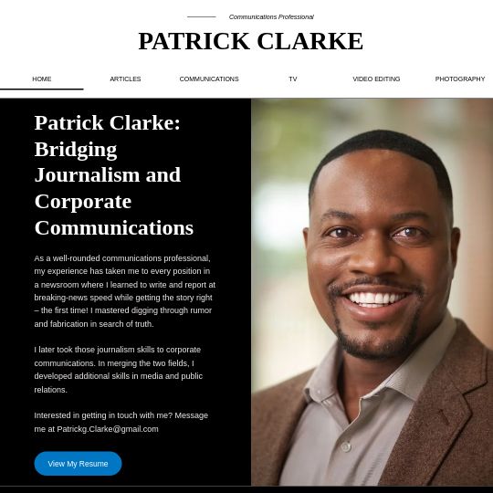 HOME - patrickclarke